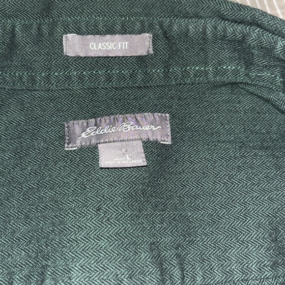 Mens Eddie Bauer flannel - Picture 2 of 3